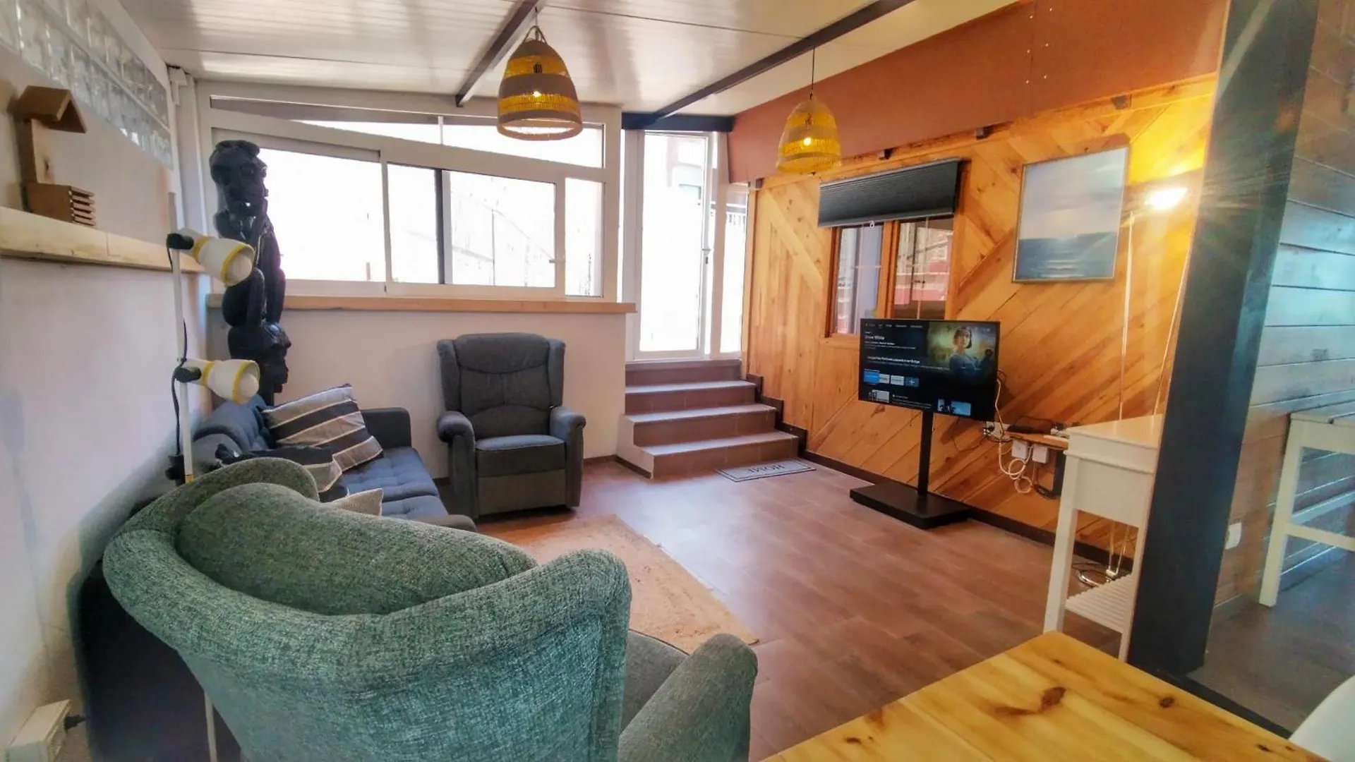 וילה הוילה פינדה דה מר Casa De Madera Con Piscina Y Vistas Al Mar ספרד