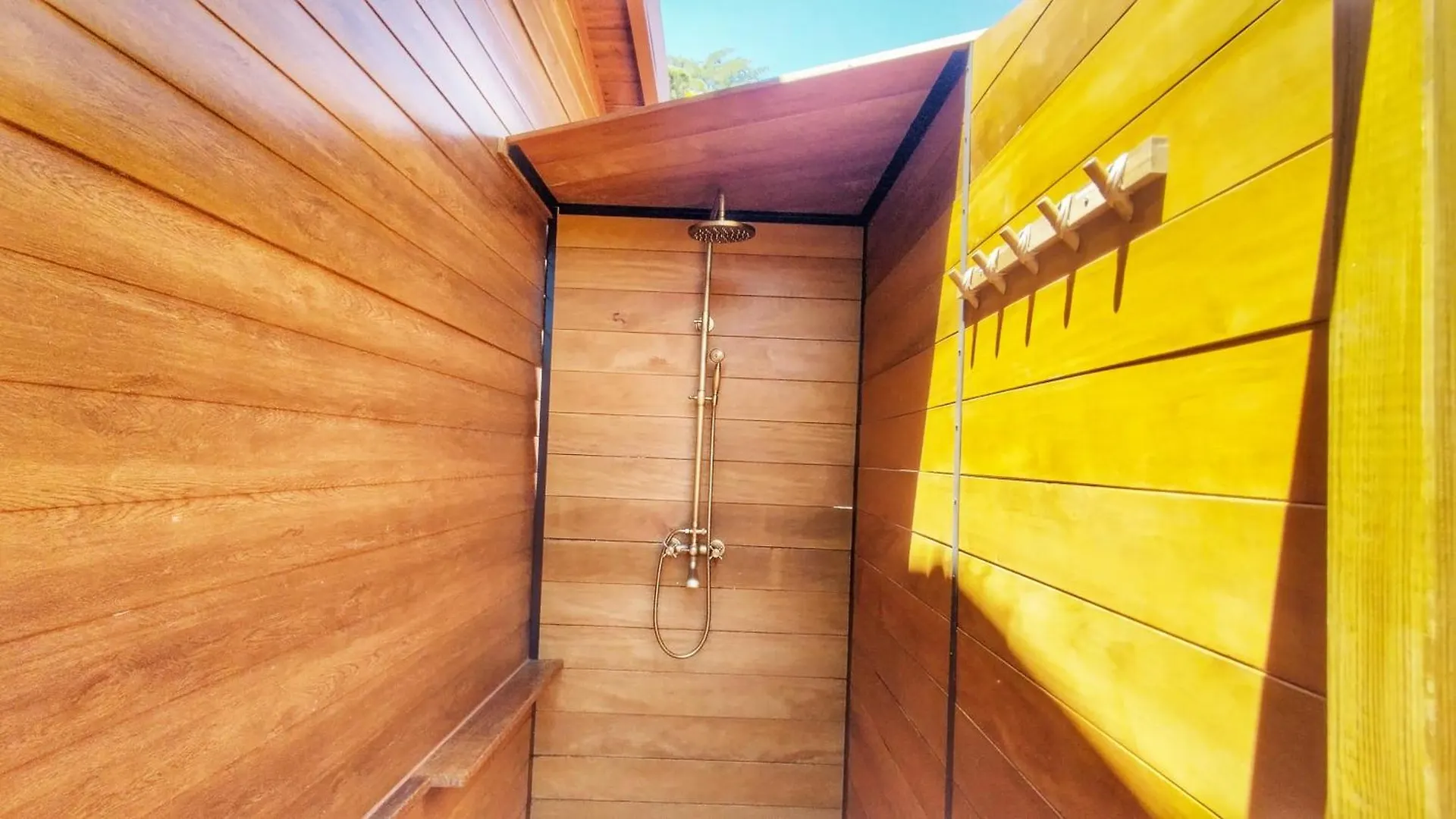 הוילה פינדה דה מר Casa De Madera Con Piscina Y Vistas Al Mar 0*,