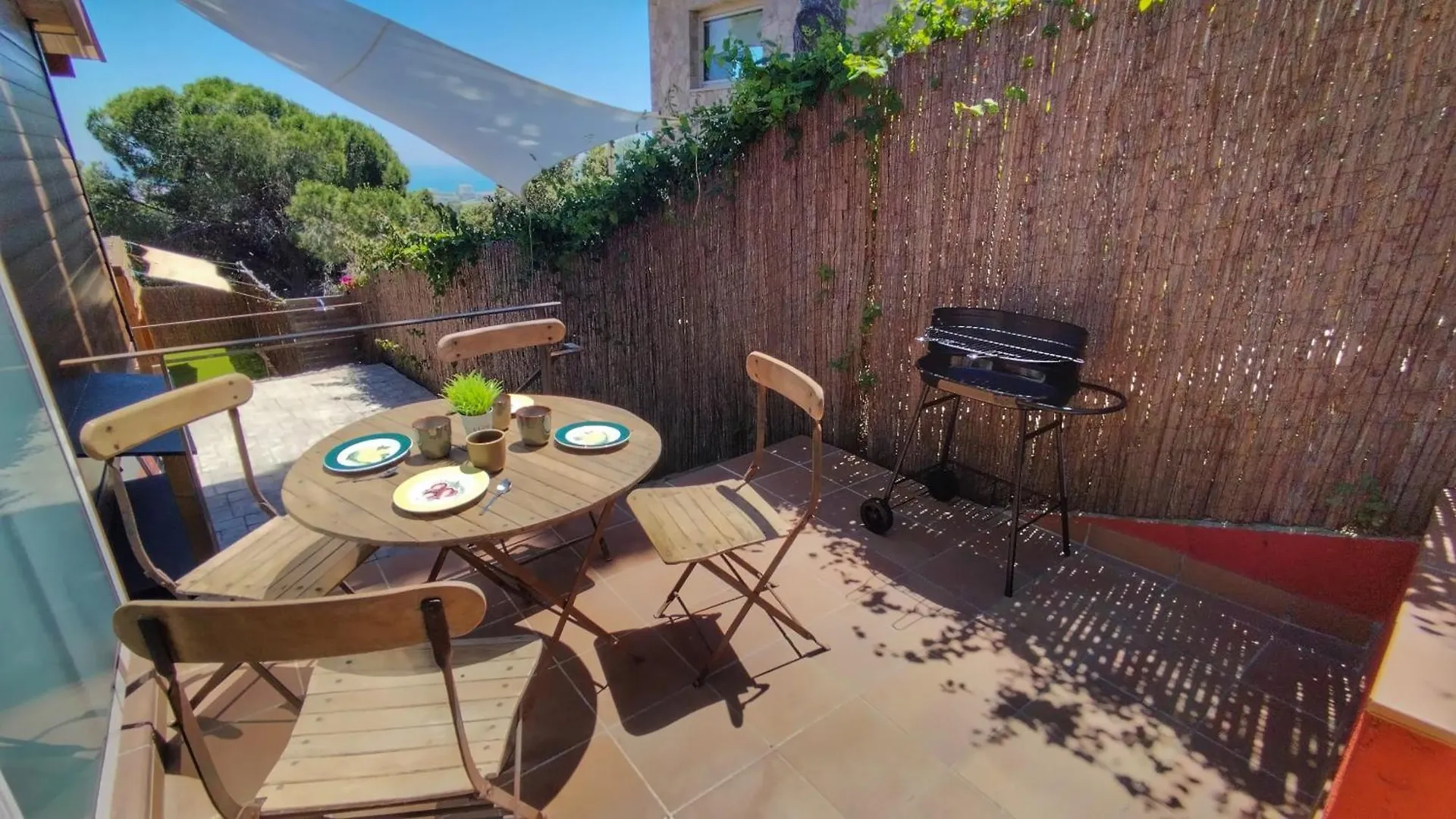 Casa De Madera Con Piscina Y Vistas Al Mar Villa Pineda de Mar